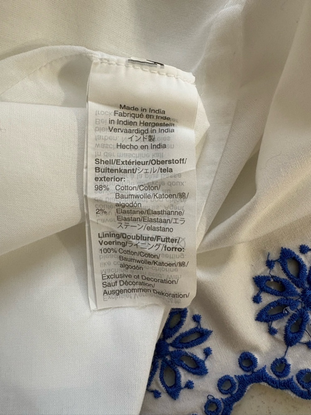 J.Crew White Embroidered Tiered Midi Dress NWT - Picture 7 of 8